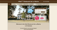 Desktop Screenshot of hotel-marine.fr